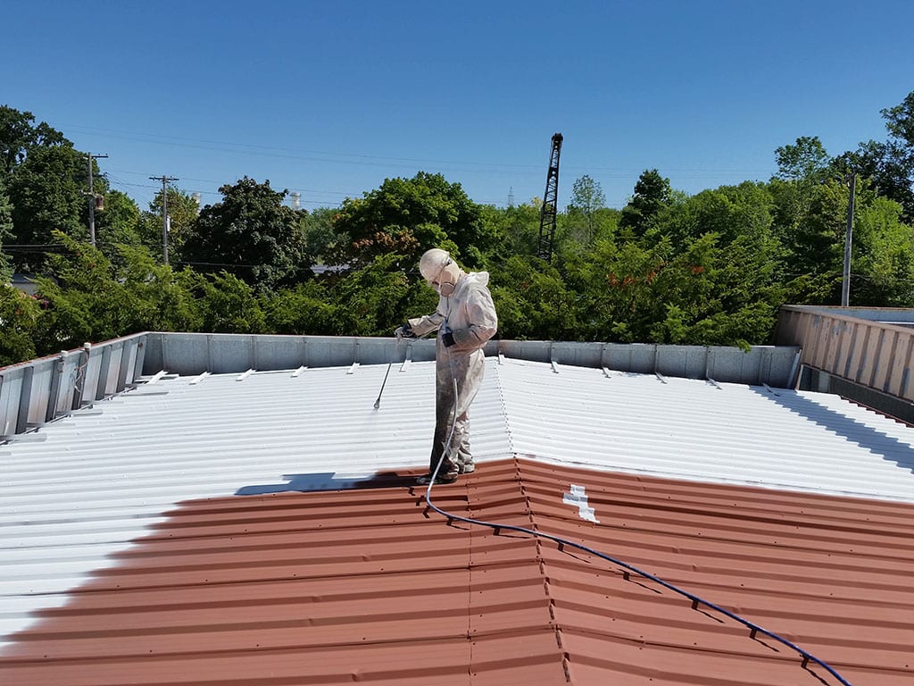 what is silicone roof coating