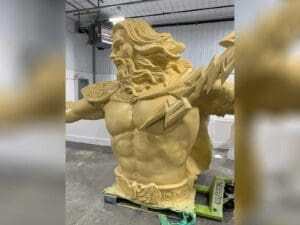 hardening styrofoam with hard coat