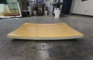 Hard coat bending EPS foam sheet